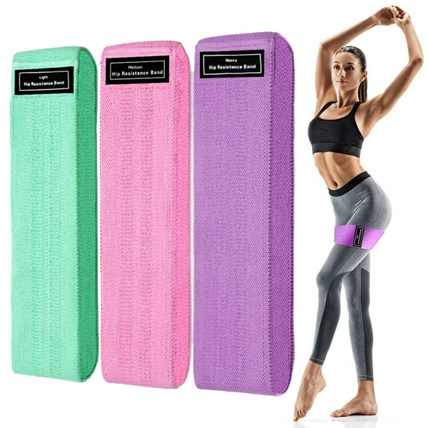 3pcs Non Slip Resistance Bands for Leg Butt Hip Glute Squat Booty Bands 3pcs Non Slip Resistance Bands for Leg Butt Hip Glute Squat Booty Bands